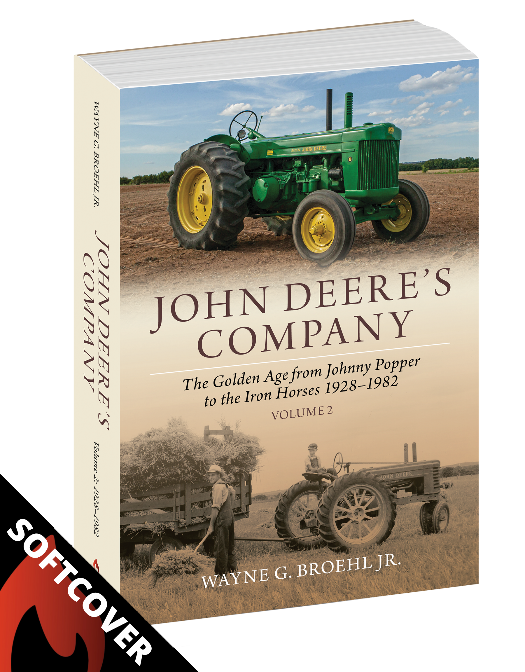 book cover for john deere's company volume 2