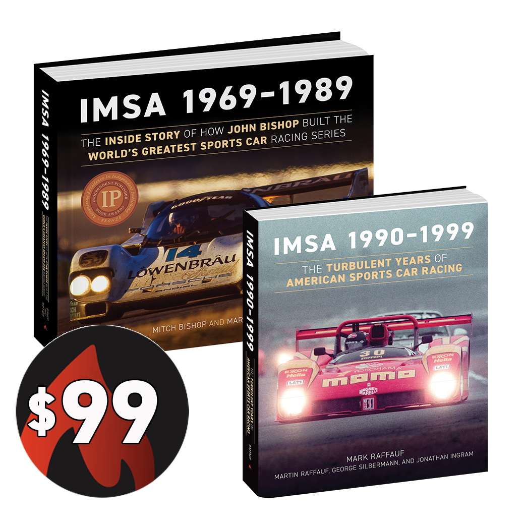 Two IMSA Books price $99