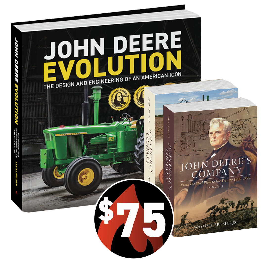 Three John Deere books