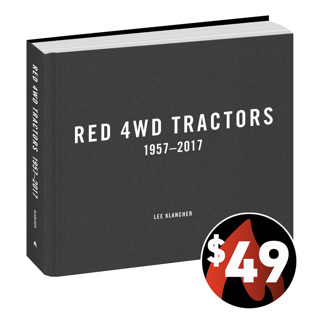 Red 4WD Tractors Collectors Ed $49
