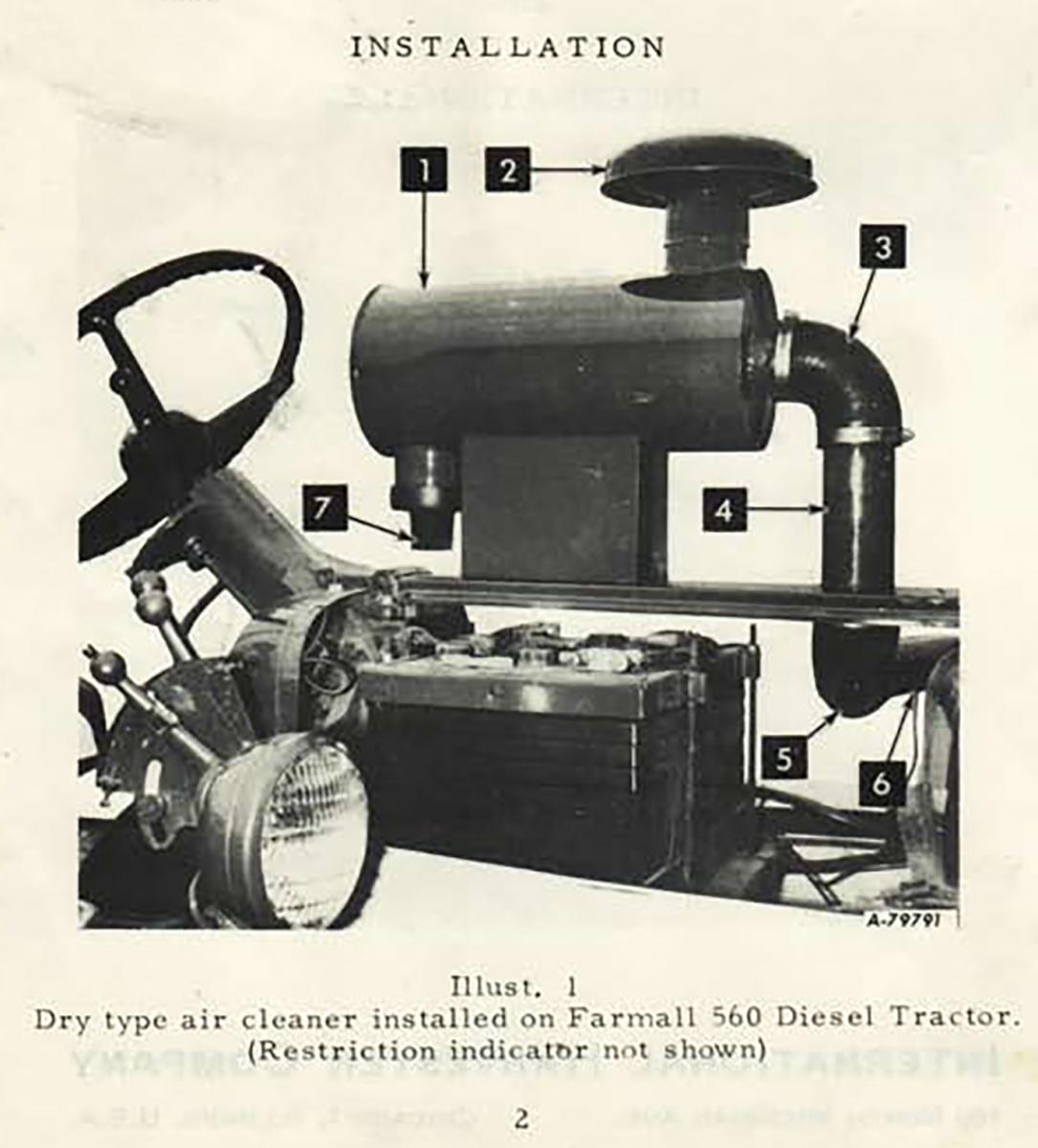 Farmall 560 Diesel Post Factory Turbocharger Kit Octane Press