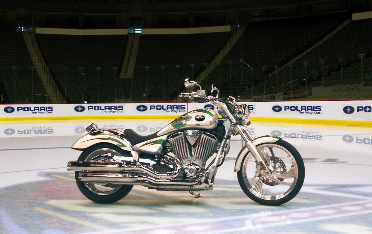 This Minnesota Wild Vegas looked great, but hockey fans want to buy signed jerseys, not motorcycles. Victory donated the bike, which was sold through an ...