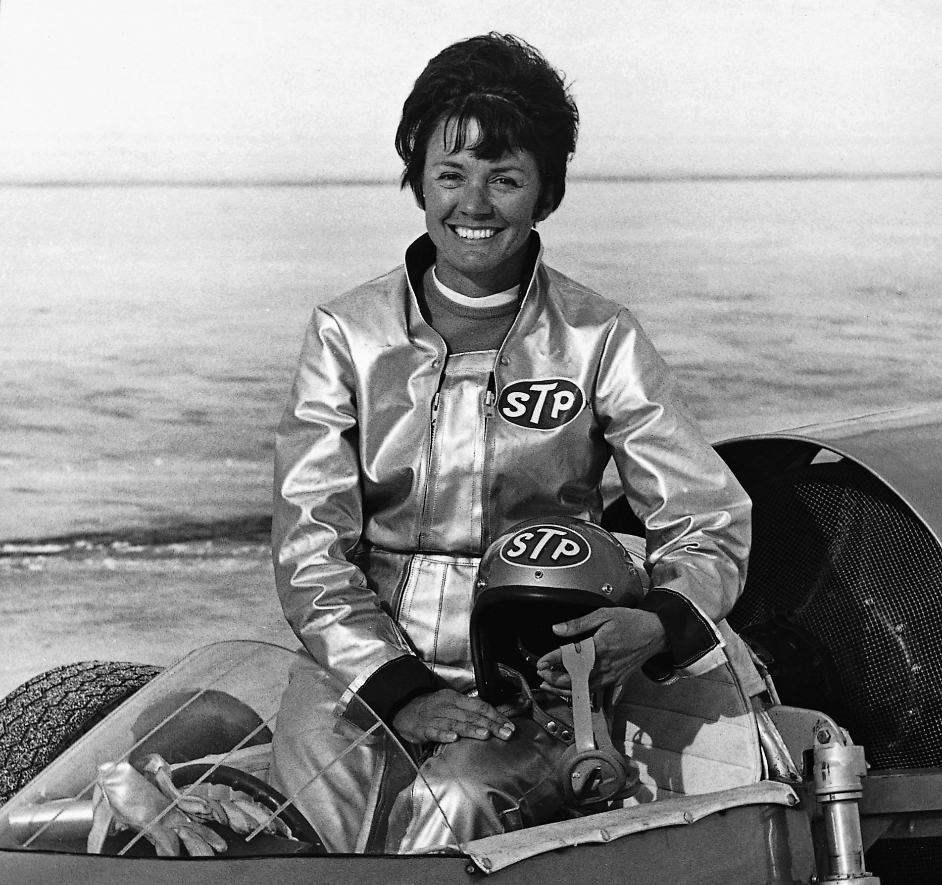 paula murphy at bonneville salt flats