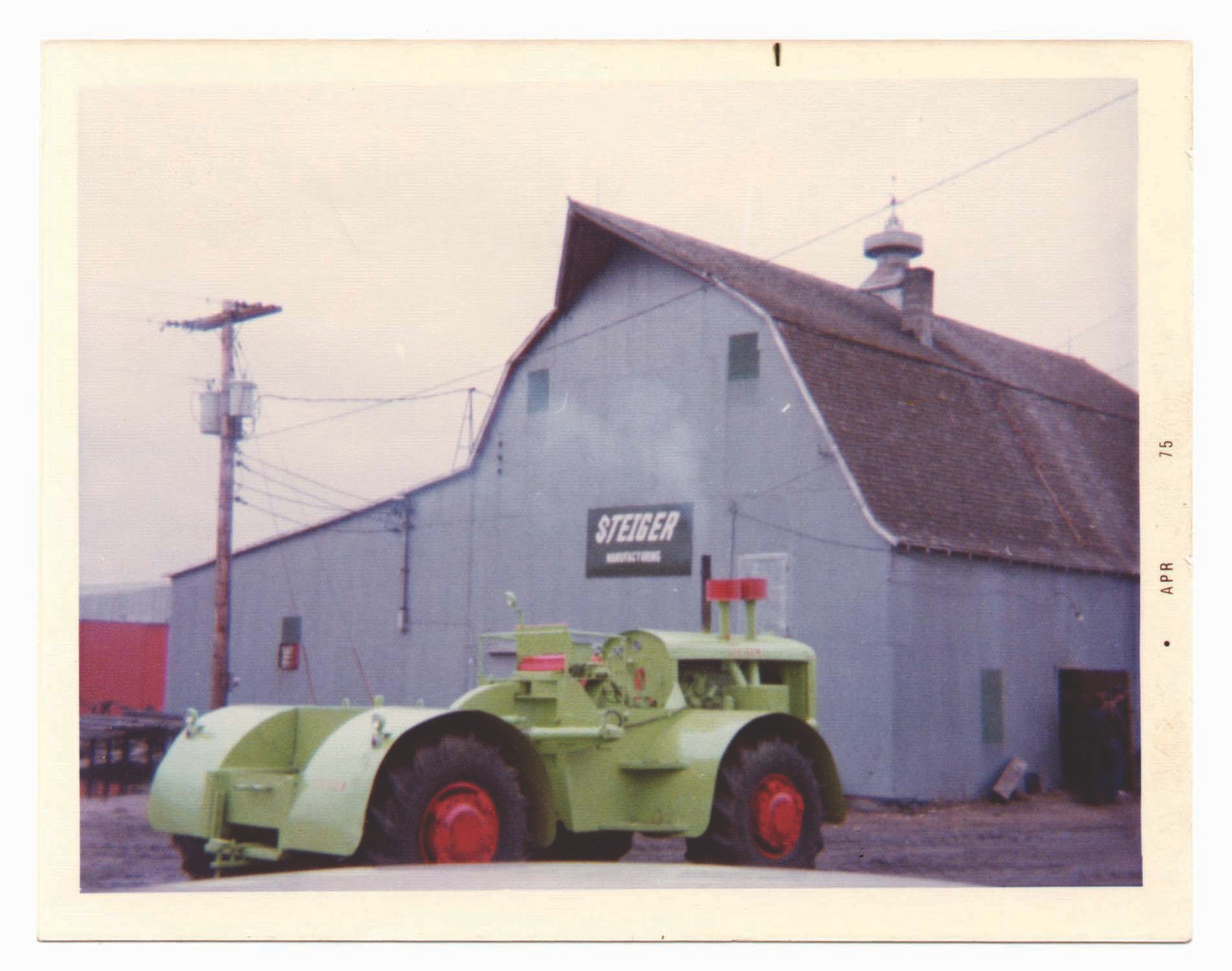 vintage photo of steiger barn