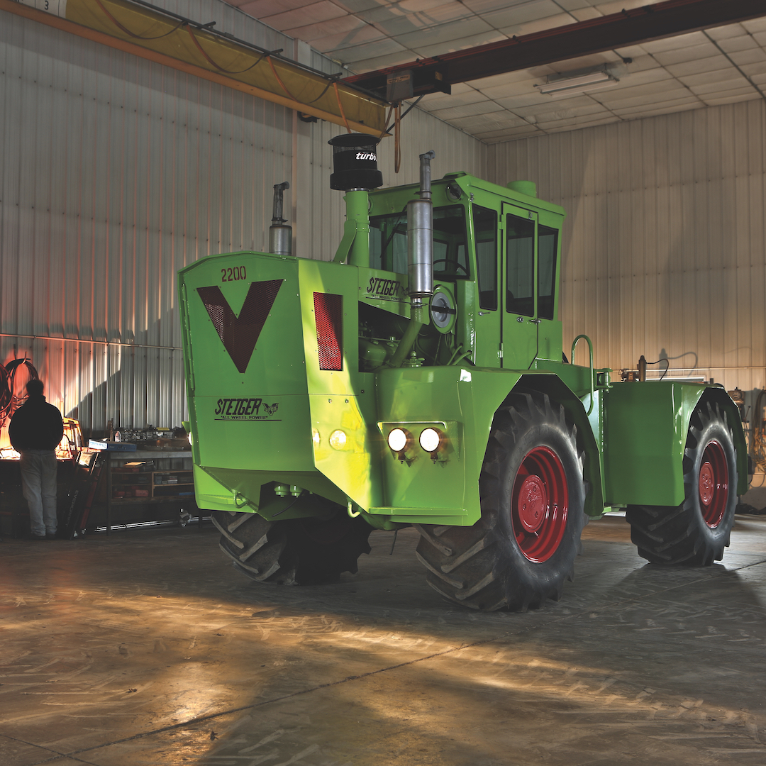 steiger in garage