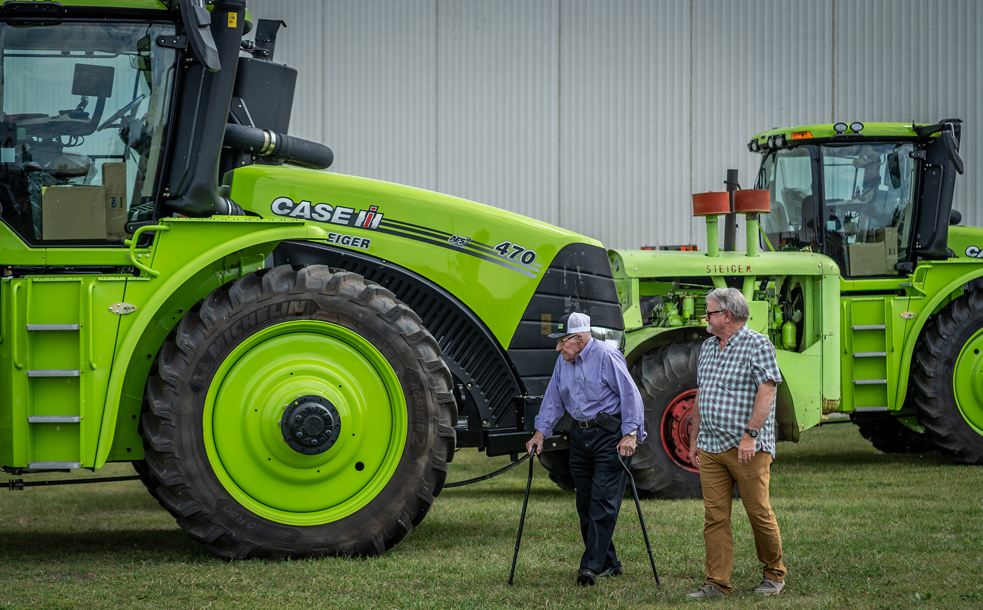 Douglass Steiger and Steiger machines