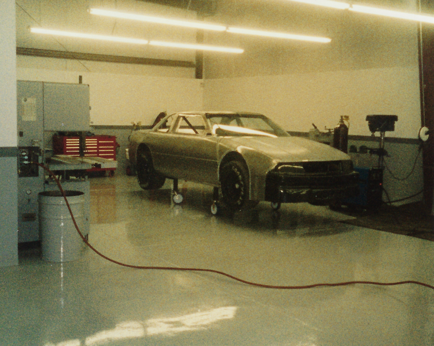 The first No. 24 car done at the Hendrick shop in 1992. Ray Evernham Enterprises Archives