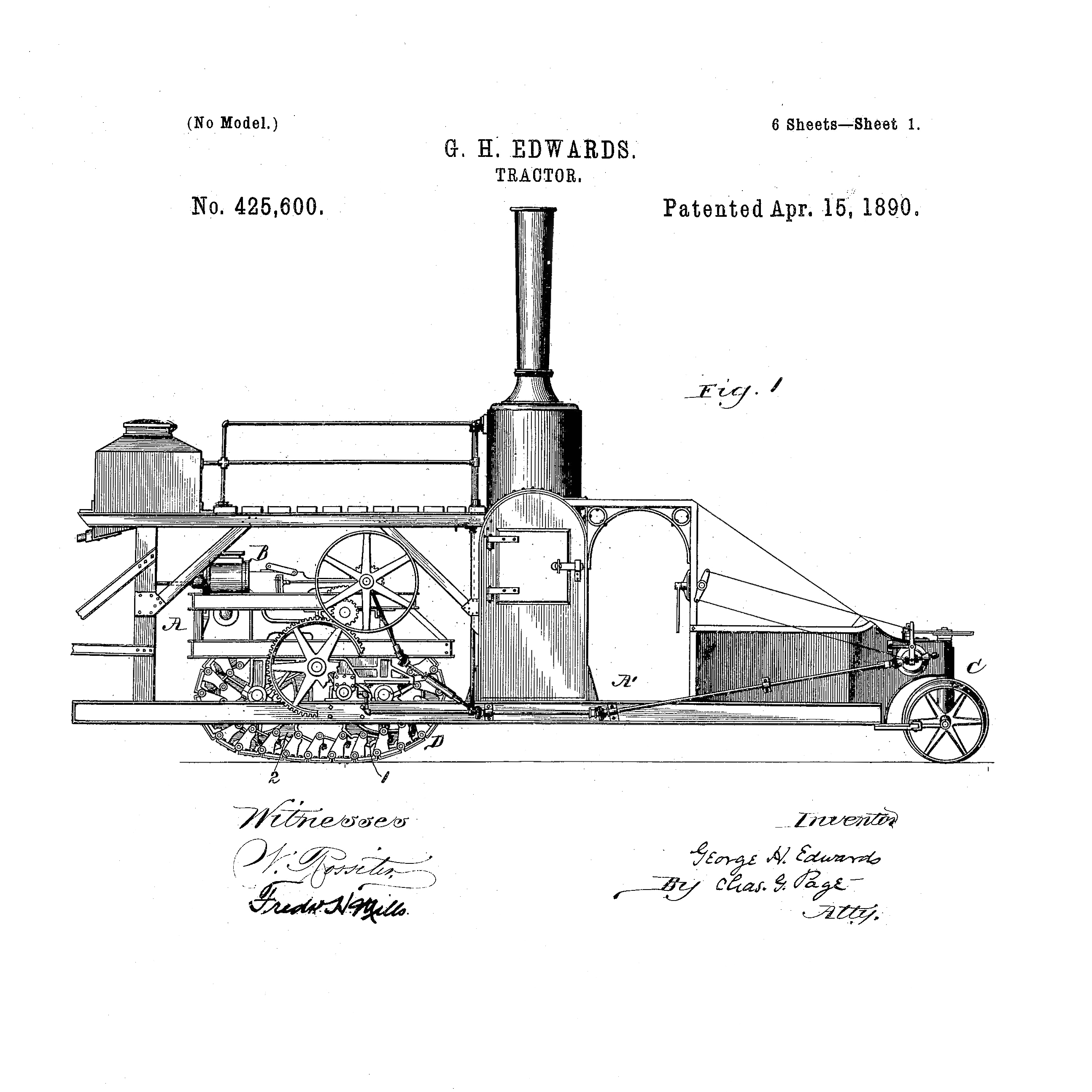 tractor patent