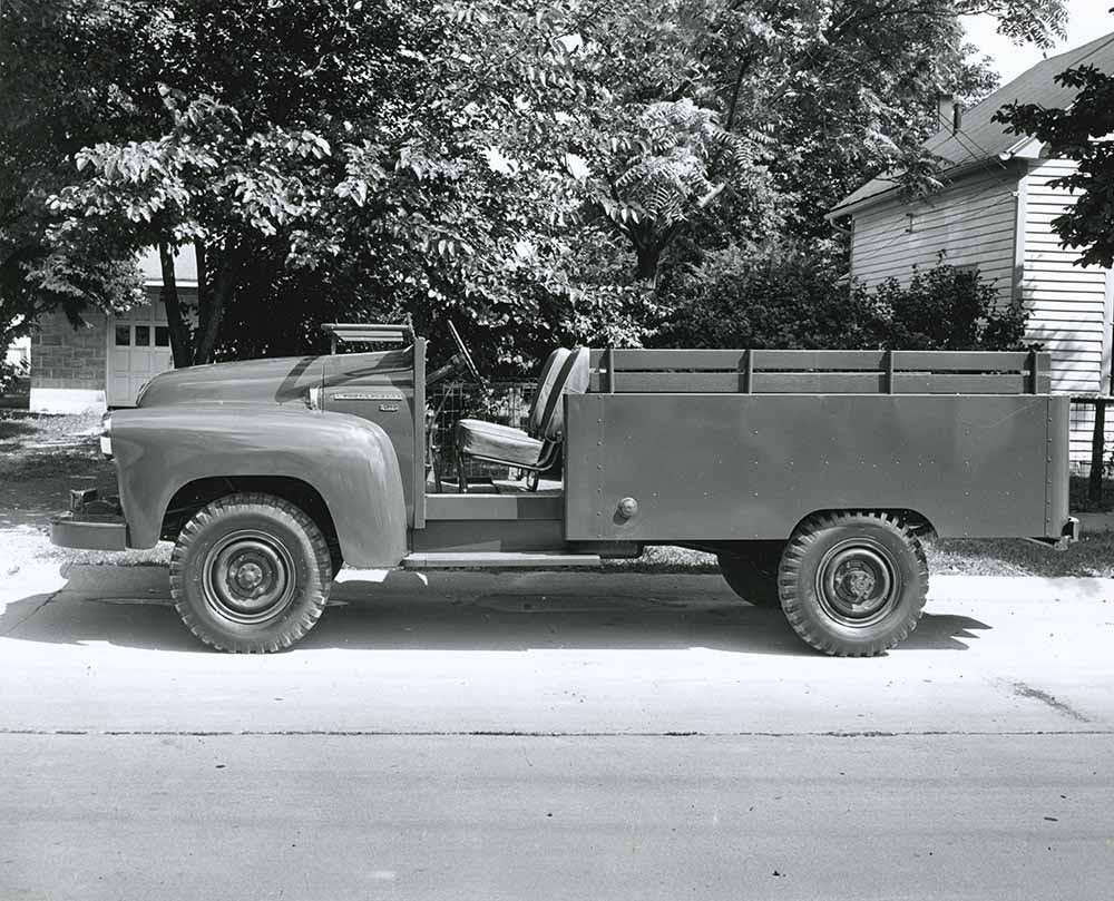 This is an image of an S-120 with a military personnel carrier conversion.