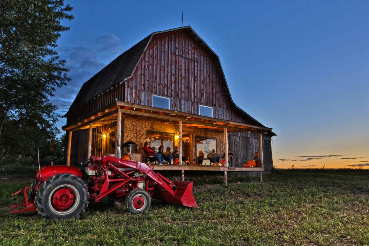 Farmall 240 on Wisconsin farm