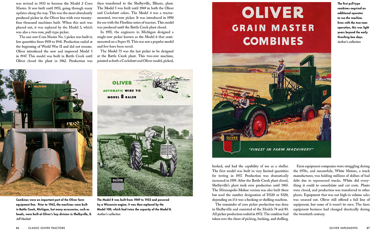 Oliver Tractor Books - Oliver History | Octane Press