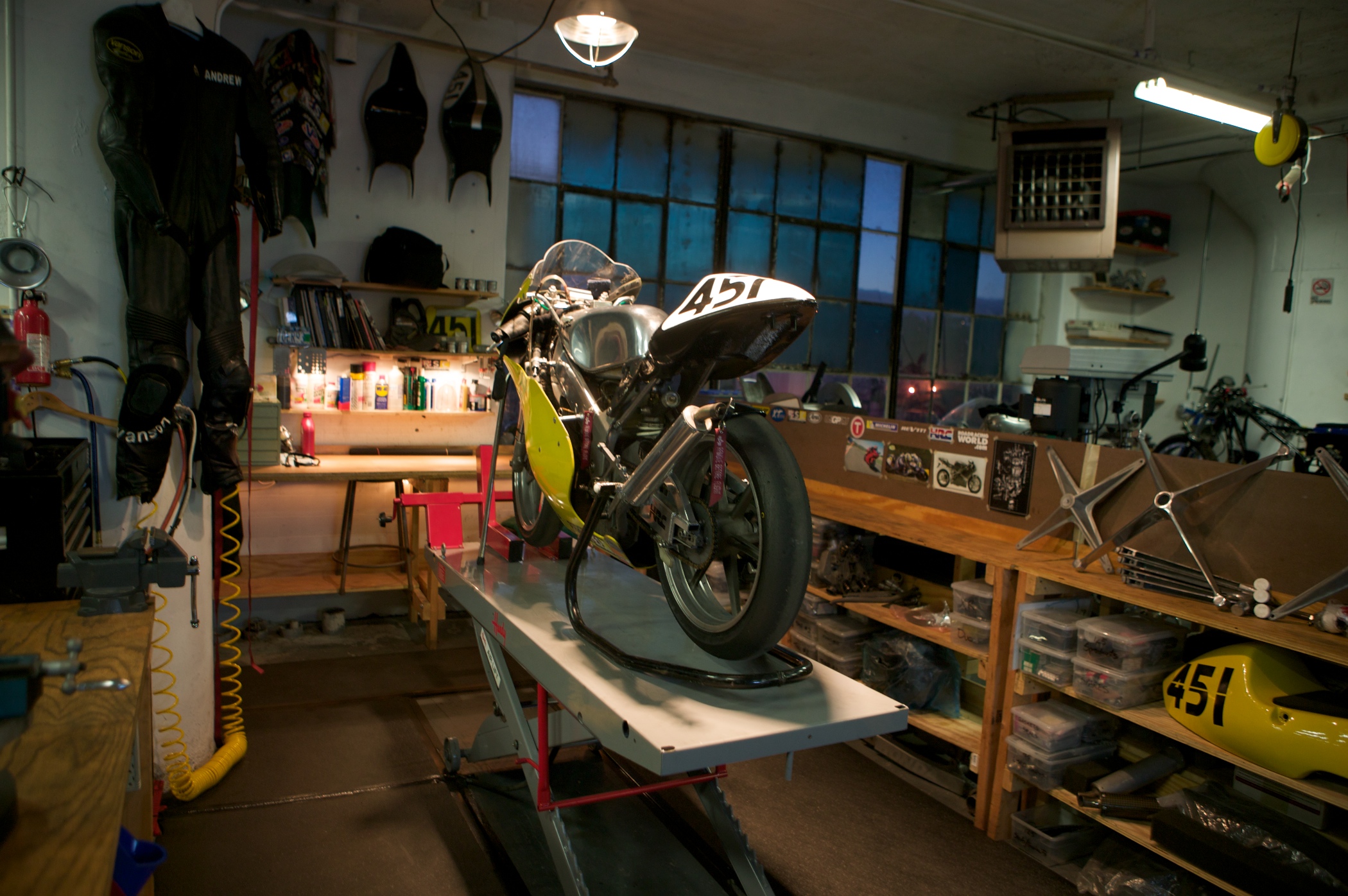 Dream Motorcycle Garage