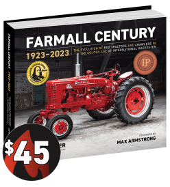 Farmall Century 3D Book Cover with $45 Price Tag