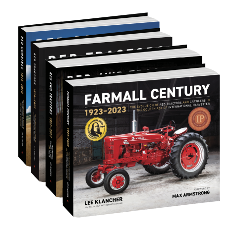 All four red tractors books