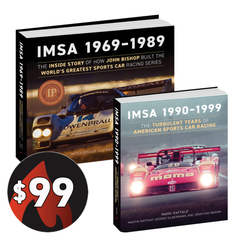 Two IMSA Books price $99