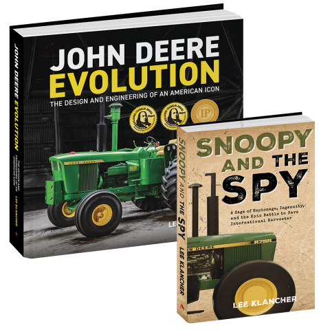 John Deere Evolution and Snoopy and the Spy Covers