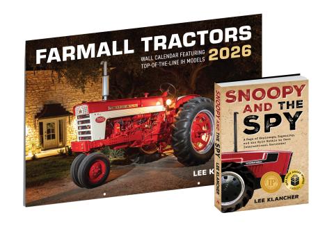 Covers of calendar and Snoopy book