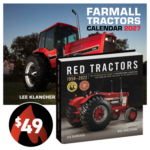 Red Tractors and Farmall Calendar 2027