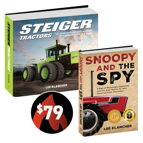 Steiger Tractors and Snoopy and the Spy
