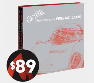 adventures in ferrari land cover with $14.99 tag